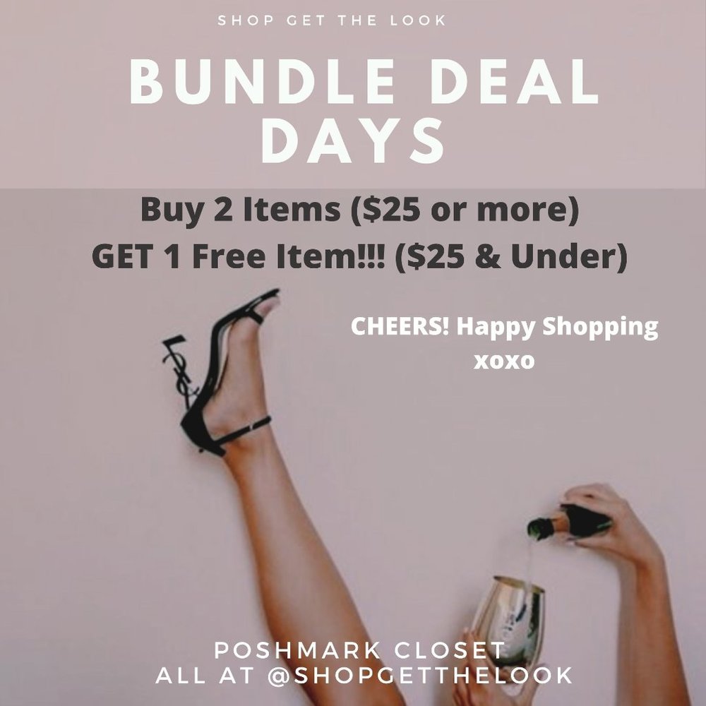 YAY Bundle & Save! Buy 2 ($25+) Get 1 Free